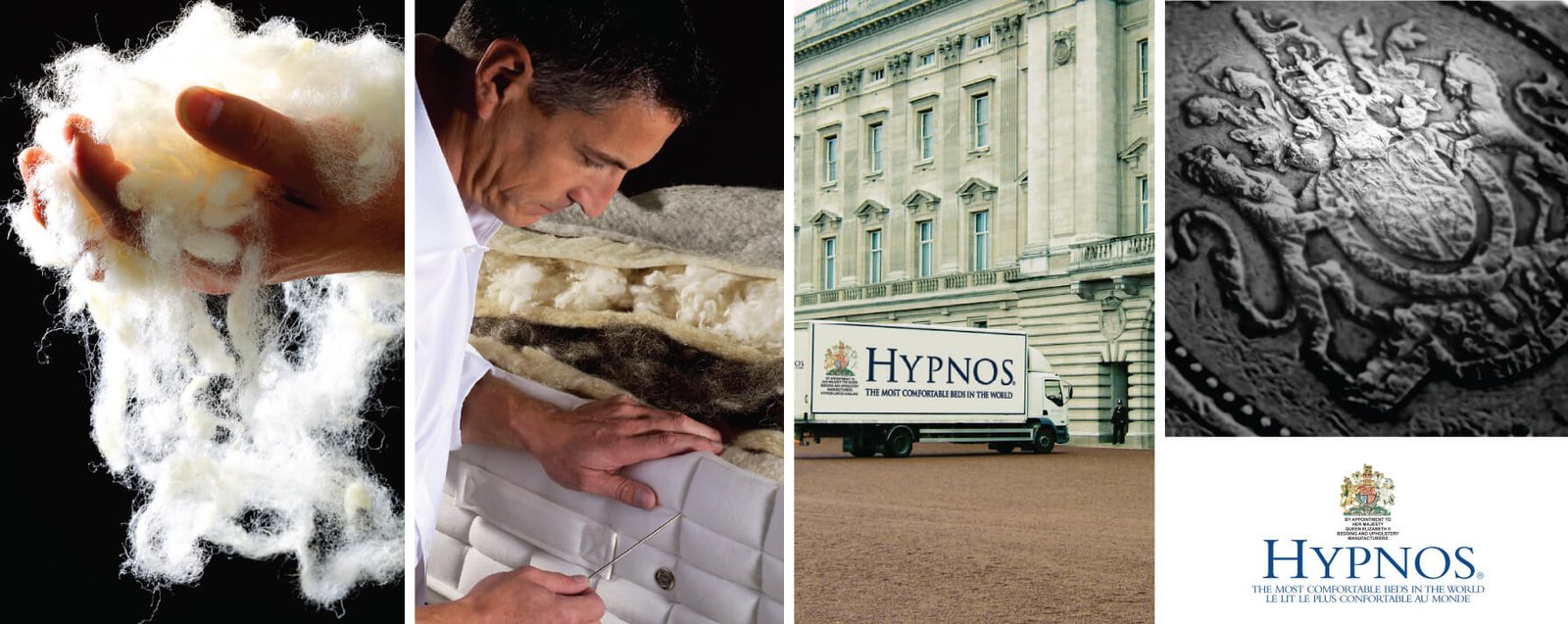 An image of what is inside a Hypnos queen-size mattress pads in Edmonton